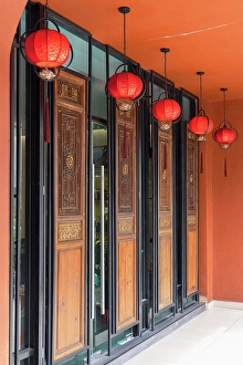 Renovation Prints: Lanterns outside shop, Chinatown, Kuala Lumpur, Selangor, Malaysia