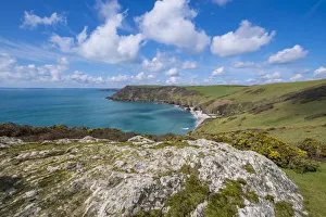 Lantic bay, Polruan, Cornwall, England, UK