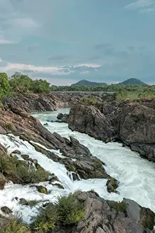 Champasak Province Prints: Laos, Champasak Province, Si Phan Don