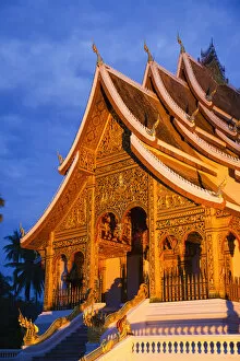 Images Dated 6th March 2012: Laos, Luang Prabang, Royal Palace Museum, Wat Ho Pha Bang