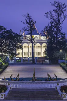 Presidential Palace Prints: Laos, Vientiane, Presidential Palace, dawn