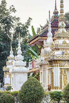 Images Dated 6th September 2018: Laos, Vientiane, Wat Si Saket, Vientianes oldest temple