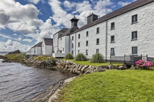 Laphroaig distillery, Islay, Inner Hebrides, Argyll, Scotland, UK