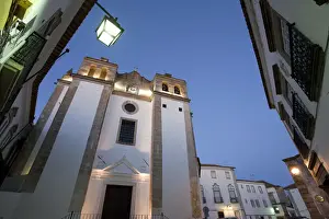 Largo Alexandre Herculano, Old Evora (UNESCO World Heritage), Alentejo, Portugal