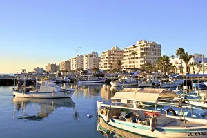 Larnaka Harbour, Larnaka, Cyprus, Eastern Mediterranean Sea