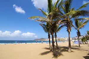 Las Canteras beach, Las Palmas, Gran Canaria, Canary Islands, Spain
