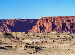 Las Coloradas Prints: Las Coloradas Cliffs, Ischigualasto Provincial Park, UNESCO World Heritage Site, San