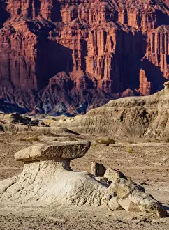 Las Coloradas Cliffs, Ischigualasto Provincial Park, UNESCO World Heritage Site, San
