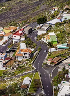 La Palma Prints: Las Indias, elevated view, La Palma, Canary Islands, Spain