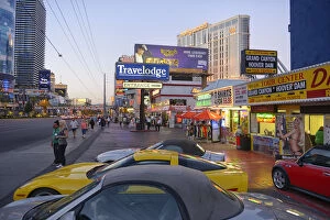 Las Vegas Boulevard, The Strip, Las Vegas, Clark County, Nevada, USA