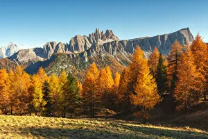 Lastoi de Formin in autumn season, Cortina d Ampezzo, Veneto, Italy