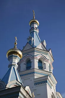 Images Dated 7th September 2010: Latvia, Latgale Region, Daugava River Valley, Daugavpils, Russian Orthodox Church