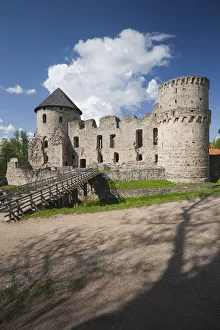 Latvia, Northeastern Latvia, Vidzeme Region, Gauja National Park, Cesis, Cesis Castle