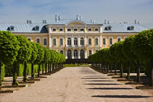 Latvia, Southern Latvia, Zemgale Region, Pilsrundale, Rundale Palace, b