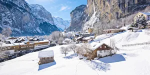 Lauterbrunnen, Berner Oberland, canton of Bern, Switzerland