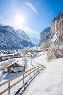 Lauterbrunnen, Berner Oberland, canton of Bern, Switzerland