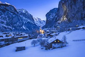 Lauterbrunnen, Berner Oberland, canton of Bern, Switzerland