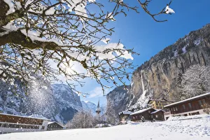 Lauterbrunnen, Berner Oberland, canton of Bern, Switzerland