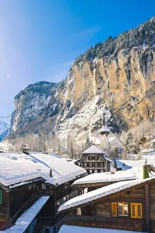 Lauterbrunnen, Berner Oberland, canton of Bern, Switzerland