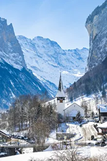 Lauterbrunnen, Berner Oberland, canton of Bern, Switzerland