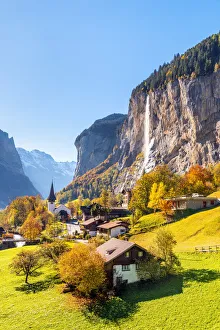 Lauterbrunnen, Canton of Bern, Switzerland, Europe