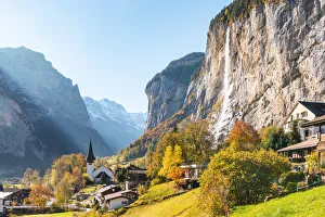 Lauterbrunnen, Canton of Bern, Switzerland, Europe