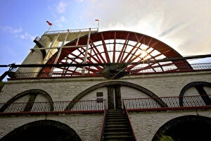 Images Dated 16th August 2013: Laxey Wheel, Laxey, Isle of Man