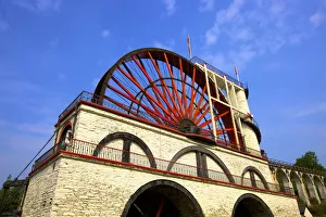 Images Dated 16th August 2013: Laxey Wheel, Laxey, Isle of Man