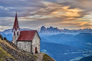 Langkofel Prints: Lazfons, Chiusa, Bolzano district, South Tyrol, Italy, Europe