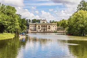 Mazovia Prints: Lazienki Palace, Lazienki Park, Warsaw, Poland, Europe