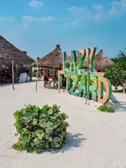 Grill Prints: The Lazy Lizard Bar and Grill, The Split, Caye Caulker, Belize District, Belize