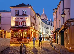 Paris Prints: Le Consulat Cafe, Montmartre, Paris, France