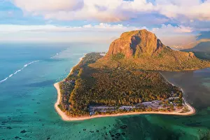West Coast Prints: Le Morne Brabant Peninsula, Black River (Riviere Noire), West Coast, Mauritius