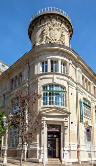 Toulon Prints: Le Telegraphe Building, Toulon, Provence-Alpes-Cote d'Azur, France