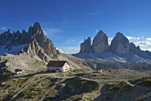 Images Dated 20th April 2015: Le Tre Cime di Laveredo, Dolomites, Trentino, South Tyrol, Italy