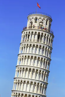 Leaning Tower, Campo dei Miracoli, Pisa, Tuscany, Italy, Europe