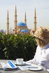 Images Dated 15th May 2012: Lebanon, Beirut. Breakfast at the Le Gray Hotel. MR