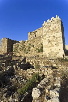 Lebanese Collection: Lebanon, Byblos, archaeological site, Crusader Castle