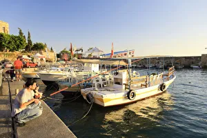 Lebanon, Byblos, Harbour