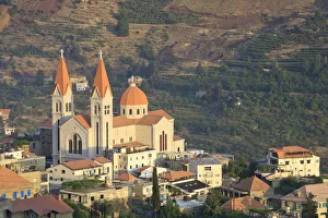 Lebanon, Kadisha Valley, Bcharre town, St Saba Church