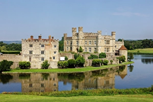 Kent Prints: Leeds Castle, Maidstone, Kent, England, UK
