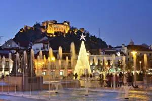 Images Dated 10th January 2018: Leiria castle dating back to the 12th century. Portugal