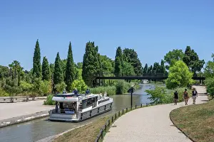 Occitanie Prints: Les 9 Ecluses de Fonseranes at the Canal du Midi near Beziers