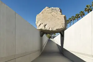 Art Work Prints: Levitated Mass by Michael Heizer