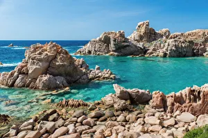 Mediterranean Prints: Li Cossi Beach, Costa Paradiso, Olbia Tempio province, sardinia, italy