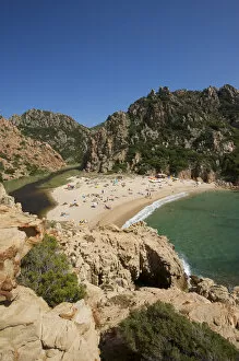Images Dated 14th May 2012: Li Cossi Beach, Costa Paradiso, Sardinia, Italy