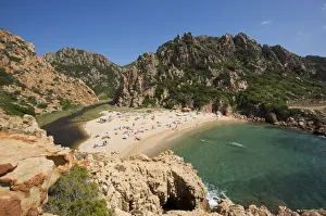 Images Dated 14th May 2012: Li Cossi Beach, Costa Paradiso, Sardinia, Italy