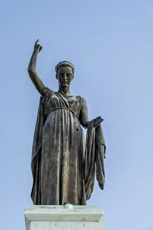 The Liberty Monument or Eleftheria Monument, Nicosia, Cyprus