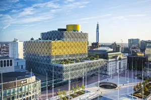 The Library of Birmingham, Centenary Square, Birmingham, England, UK