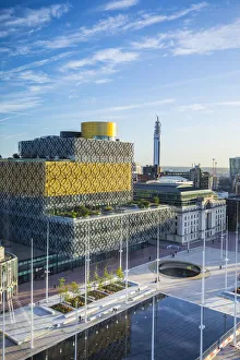 The Library of Birmingham, Centenary Square, Birmingham, England, UK